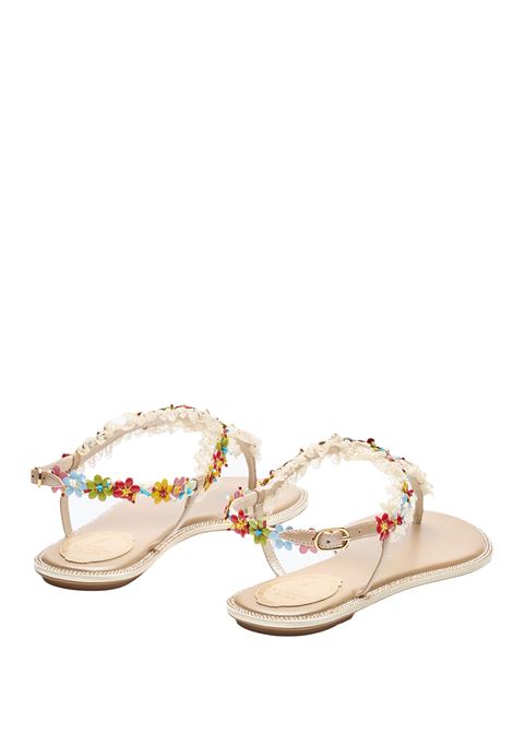 Sandali Bassi Bloom Nude 10 RENE' CAOVILLA | C12484-010-RP01V307